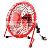 6" Electric Portable USB Table Metal Fan With CE&ROHS&FCC Certification