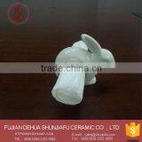 Creative Concise Style White Ceramic Rabbit Napkin Buckle Home Table Balcony Wedding Crafts Decoration Idea Gift thumbnail-3