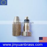 Brass knurled spray nozzle