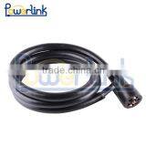 Z80002 Universal 7 Way Trailer Cord RV Camper Connector Cable with Molded Plug