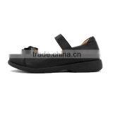 2016 Popular Design Girls Black School Uniform Shoes With Bowknot thumbnail-3