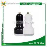 Mini Pacifier Car Charger for Smartphone , Portable Car Charger With Dual Usb Powerbank for Tablet PC