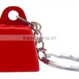 Small Cow Bell Keyring in Custom Color With Logo Printing for Promo as Gift thumbnail-2