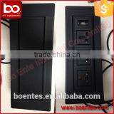 SASO Certificate Office Worktop Manual Rotating Power Outlets/Desktop Flip Up Socket thumbnail-3