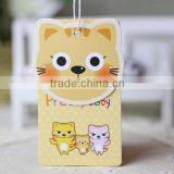 Custom Personalized Men Jeans Paper Clothing Hang Tag