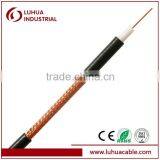 3C-2V Coaxial Cable With 0.5mmBC Conductor 75 OHM for TV Antenna CCTV Network /CE RoHS ISO9001 Hangzhou thumbnail-1