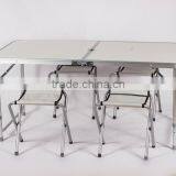 Foldable Aluminium Table and Chairs for Camping Sets thumbnail-4