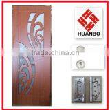 2016 Cheap Wooden Glass Insert Wood Interior Economic Door for Living Room thumbnail-1