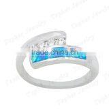 Manufacturer Wholesale Latest Designs Simple Design Ring With cz thumbnail-2