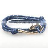 Wholesale Survival Golden Fishhook Anchor Design Paracute Bracelet thumbnail-5