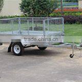 2016 Hot Sales!!! High Quality 7x5ft Hot Dipped Galvanized Stronger Utility Caged Box Trailer thumbnail-5