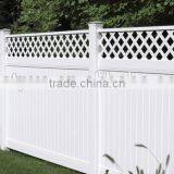 Lattice Top PVC Privacy Fence thumbnail-1