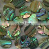 Round Abalone Button for Jewelry Inlay