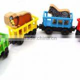 Farm Animal Toys Wooden Trains for Kids thumbnail-4