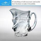 7PCS Cheap Beer Glass Jug;glass Water Jug Set; Water Jug With Said Handle thumbnail-2