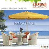 Rattan Garden Catering Tables and Chairs thumbnail-1