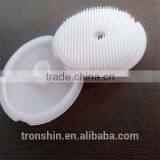 Soft Food Grade Light Pink Silicone Face Cleaning and Clearing Brush thumbnail-5