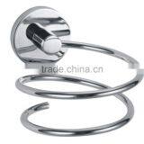Stainless Steel Wall-Mounted Spiral HairDryer Holder thumbnail-2