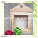 House Shaped Clear Window Wood Key Storage Box thumbnail-4
