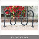 Arlau Commercial Bike Rack,Stackable Bike Parking Stand,U Galvanized Bike Rack thumbnail-1