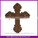 Cast Iron Small Home Decorative Wall Cross thumbnail-1