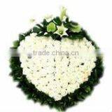 Floral Foam Shapes & Fresh Flowers Decoration for Sympathy thumbnail-1