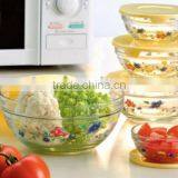5pcs Glass Bowl Set thumbnail-1