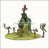 Outdoor landscape event decorative plant sculpture