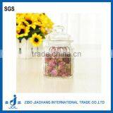2016 Vertical Stripes Cylinder Kitchen Glass Spice Jar Storage Canister thumbnail-1