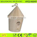 Handmade Small Cheap Wood Bird House thumbnail-1