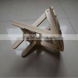 Practical Wooden Folding Stool thumbnail-2