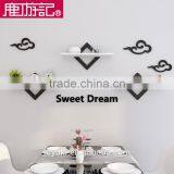 2017 New Arrival Mdf Wood Home Wall Mount Shelf Floating Shelf thumbnail-2