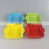 Ceramic Square Bakeware With Color Glaze thumbnail-2