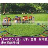 Outdoor Playground Equipment Amusement Park Electric Train thumbnail-1