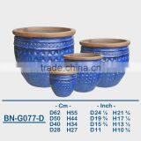 GLAZED CERAMIC OUTDOOR POT BN-G077 thumbnail-4