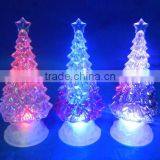 New Product Color Changing Acrylic Led Flat Flashing Led Christmas Tree thumbnail-2