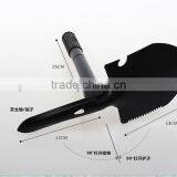 Folding Multifunction Shovel Outdoor Camping Shovel Mini Survival Trowel Tools With Snow Spade Pick Saw Compass Garden Tools thumbnail-5