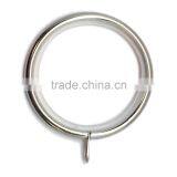 Steel Low Noise Curtain Rod Ring Fixed Eyelet Chrome Plated ID35mm/OD42mm thumbnail-2