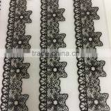 Black Embroidery Lace Rub-ons Transfer, Glitter Rub-on Transfer Sticker, Elegant Lace Transfer Sticker thumbnail-3
