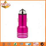 Metal Material 5V2.4A Dual USB Mini Car Charger With Charge IC thumbnail-2