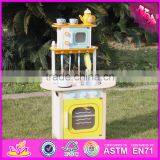 2016 New Design Preschool Home Play Toy Wooden Kids Wooden Kitchen Sets W10C246 thumbnail-3