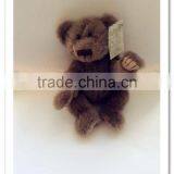 Little Stuffed Animal Teddy Bear Plush Toy Baby Gift/Creative Soft Stuffed Colorful Plush Bear Toy thumbnail-1