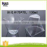 Food Grade Disposable Dessert Ice Cream Container Plastic Cup Square Round Special Shape Dessert Cups thumbnail-5