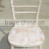 Wholesale Wedding Chiavari Chair White Tiffany Chair With Cushion thumbnail-5