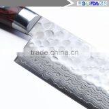 VG10 16 Layers Hammered Damascus Gyuto Japanese Chefs Knife thumbnail-4