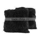 High Pile Faux Fur Plush Pillow Cover thumbnail-1