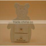 2015 Newest Style Bear Shape Wooden Storage Case|home Decor|office Desk thumbnail-3