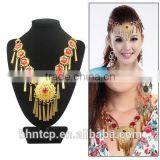 Jewelry Fashionable Belly Dance Necklace Neck Chain Pendants Jewelry for Lady thumbnail-1