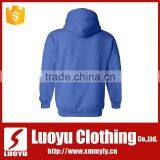 China Factory Custom Made Design Cotton Fleece Cheapest Blank Hoodies thumbnail-3