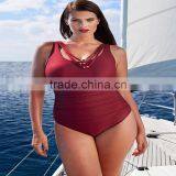 Custom 2016 New Solid European Swimsuit Eplosion Size Sey Bikinis thumbnail-1